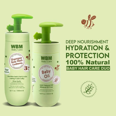 Baby Hair Care Duo | WBM BABY CARE